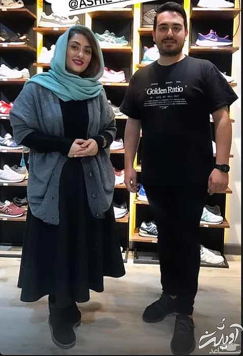 تیپ ناموزون الهام طهموری در خرید